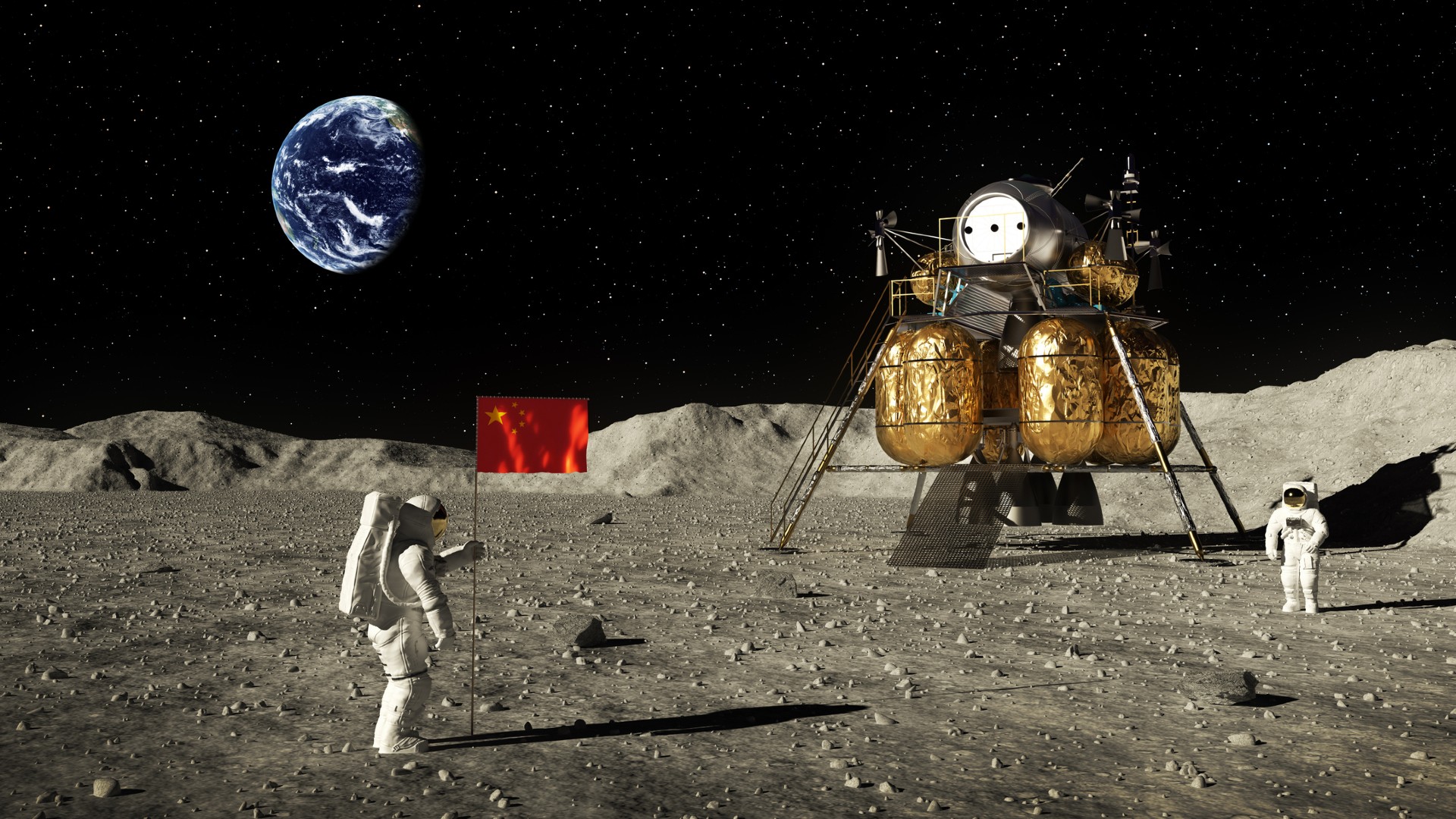 Китай ускоряет разработку технологий для лунной гонки с NASA Китай ускоряет разработку технологий для лунной гонки с NASA