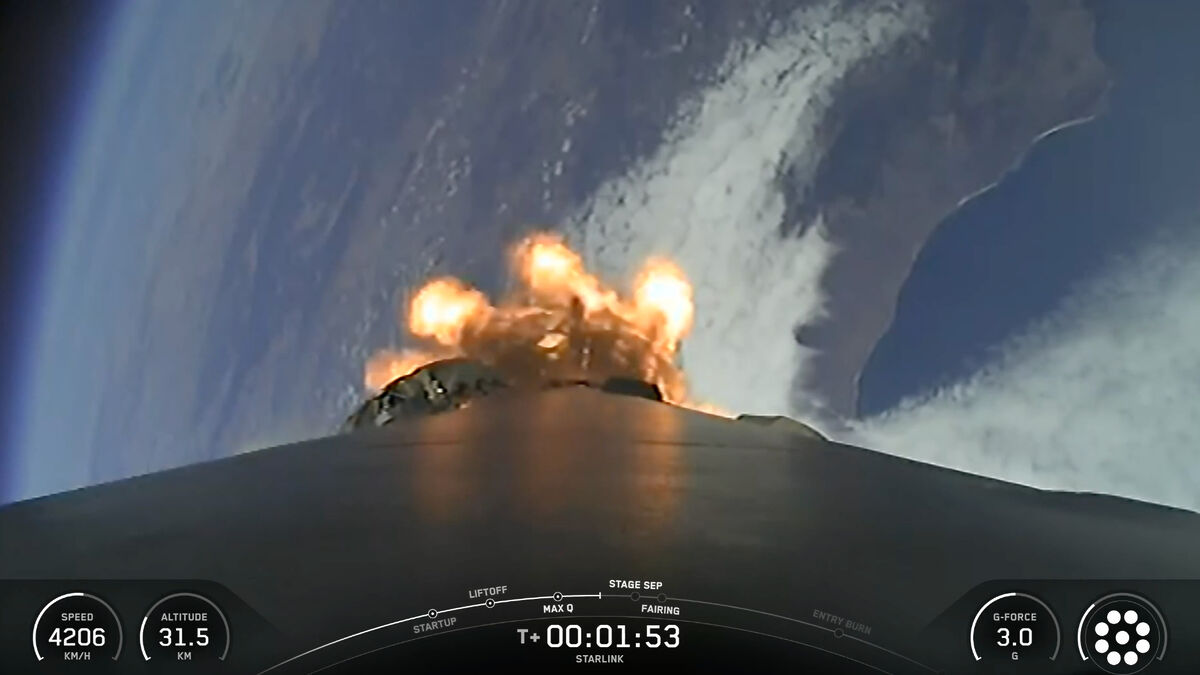SpaceX установила новый рекорд, запустив 19 спутников Starlink с ракетой-носителем Falcon 9