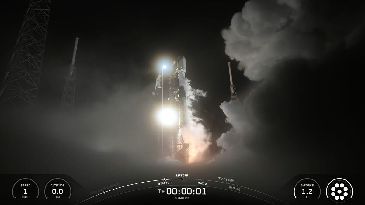 SpaceX установила рекорд: 21-й запуск ракеты с новой партией спутников Starlink и рост мегасозвездия